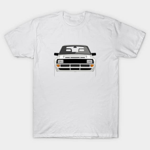 Quattro T-Shirt by Four Wheels Illustrations